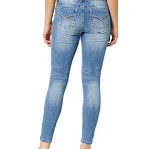 WallFlower Women's Size InstaStretch Luscious Curvy Skinny Jeans, Paola, 20 Plus