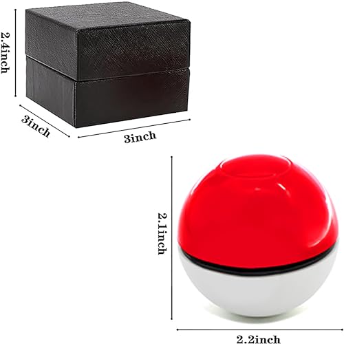 Qucovba Pokeball Grinder - 2 inch 3 Pieces