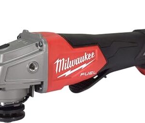 Milwaukee 2880-20 M18 FUEL Brushless Lithium-Ion 4-1/2 in. / 5 in. Cordless Small Angle Grinder with No-Lock Paddle Switch (Tool Only)