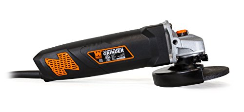 WEN 944 7-Amp Angle Grinder, 4-1/2", Grey,black,orange