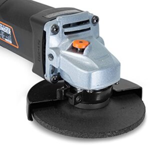 WEN 944 7-Amp Angle Grinder, 4-1/2", Grey,black,orange