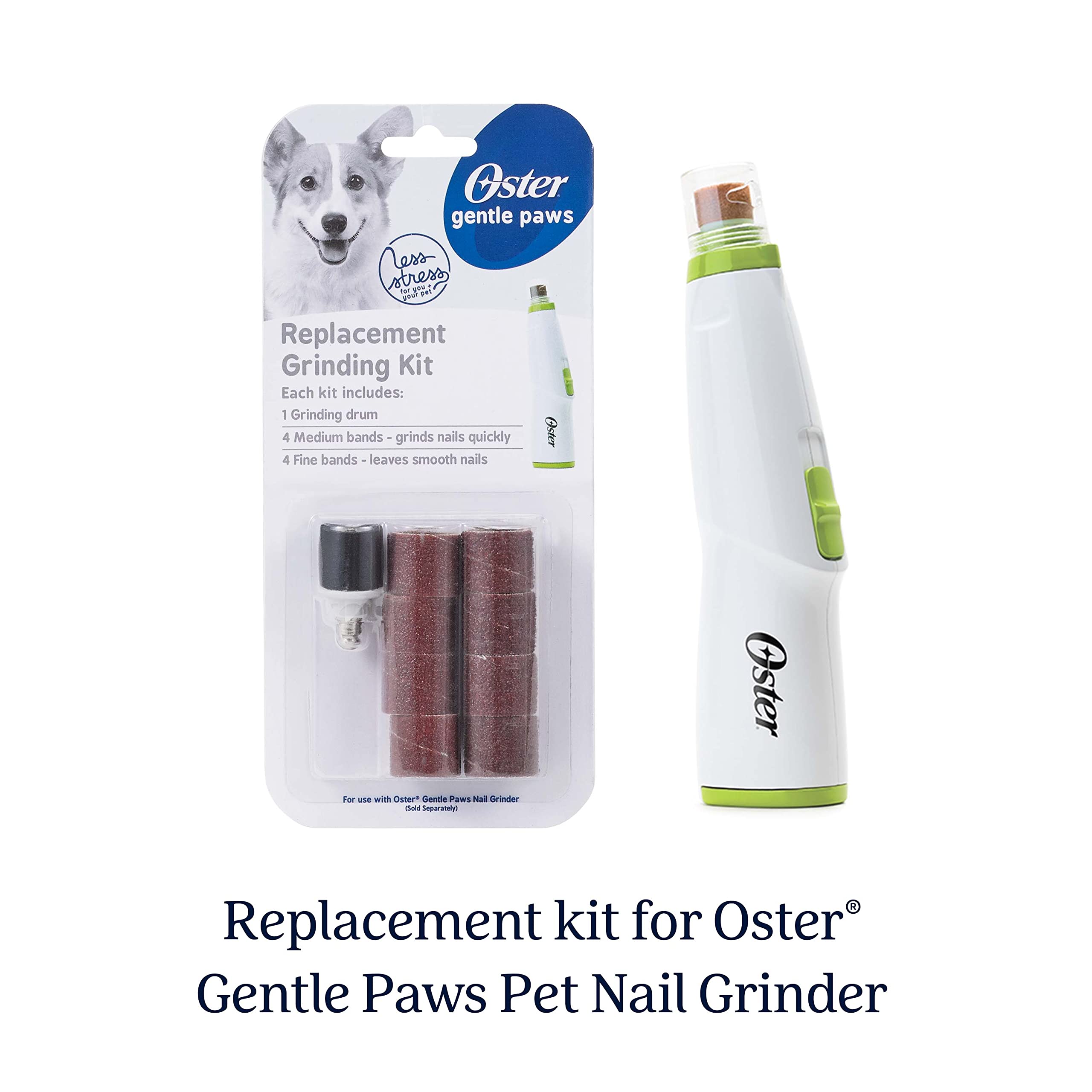 Oster Gentle Paws Pet Nail Grinder Replacement Kit