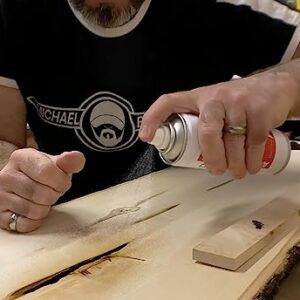 Starbond Super Fast Thin CA Glue (4oz) and Aerosol Accelerator (6oz) Bundle - Water-Thin CA Glue with Activator Bundle (for Woodturning, Pen Turning, Hobby, Stabilizing, Finish, Inlay)