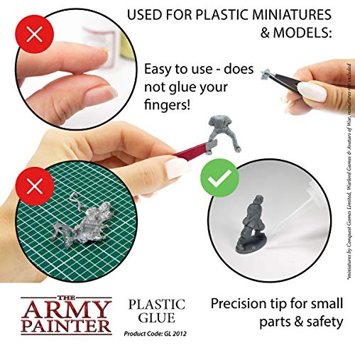 The Amy Painter Plastic Glue - Superglue Crazy Glue for Minature and Wargame Terrains, 20 ml Super Glue Gel