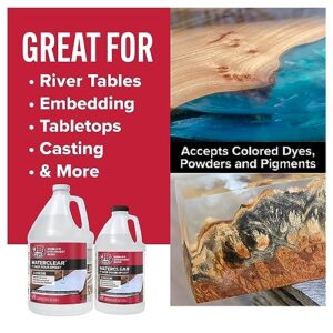 J-B Weld 1" Deep Pour Epoxy WaterClear, 24 Hour Cure, 1", 1.5 Gallon Kit