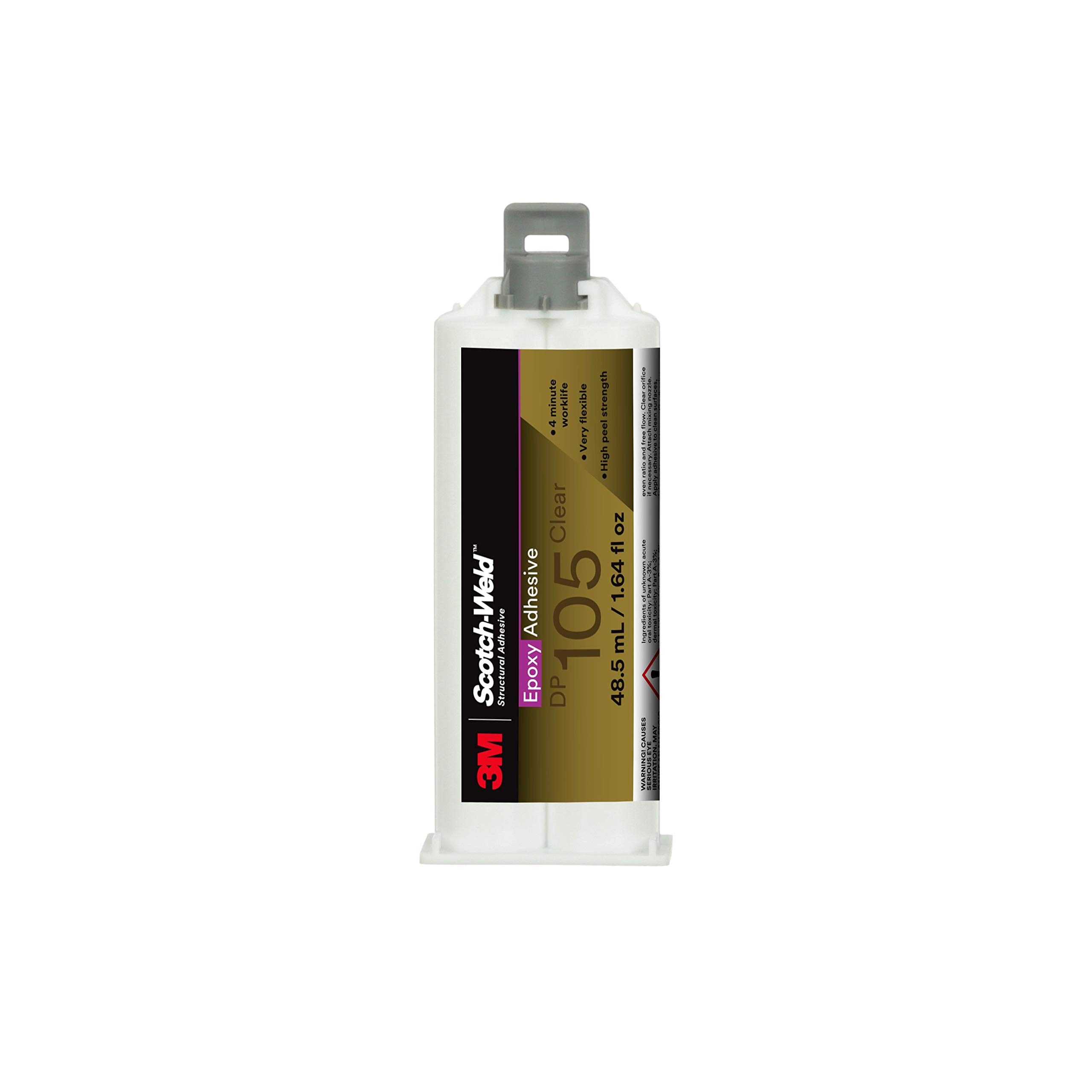 3M™ Scotch-Weld™ Epoxy Adhesive DP105, Clear, 48.5 mL Duo-Pak