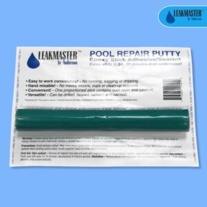 Pool Putty Epoxy Single Stick Leak Sealer for Leakmaster Anderson Manufacturing - Convenient & Versatile Pool Putty for Leaks Underwater -DIY Waterproof Epoxy Putty Stick for Spa & Hot Tub Leak Sealer