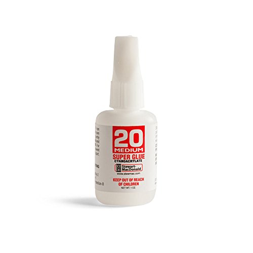 StewMac Super Glue, No. 20 Medium, 1 oz.