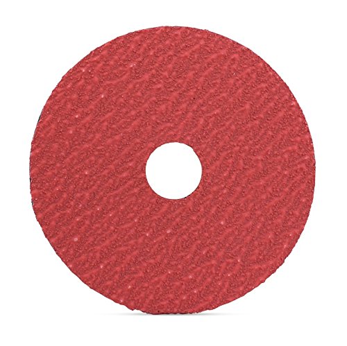 BHA Ceramic Resin Fiber Sanding and Grinding Discs, 4.5” x 7/8”, 60 Grit - 25 Pack