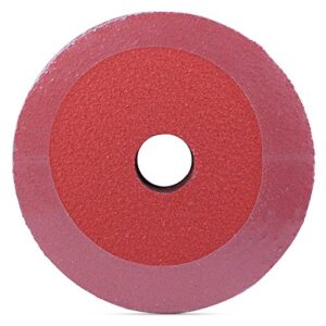 BHA Ceramic Resin Fiber Sanding and Grinding Discs, 4.5” x 7/8”, 60 Grit - 25 Pack