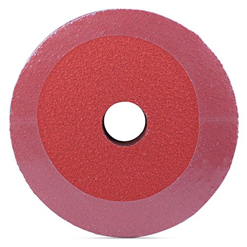 BHA Ceramic Resin Fiber Sanding and Grinding Discs, 4.5” x 7/8”, 60 Grit - 25 Pack