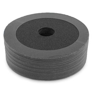 BHA Silicon Carbide Resin Fiber Sanding and Grinding Discs, 5” x 7/8” Arbor Hole - 25 Pack (24 Grit)