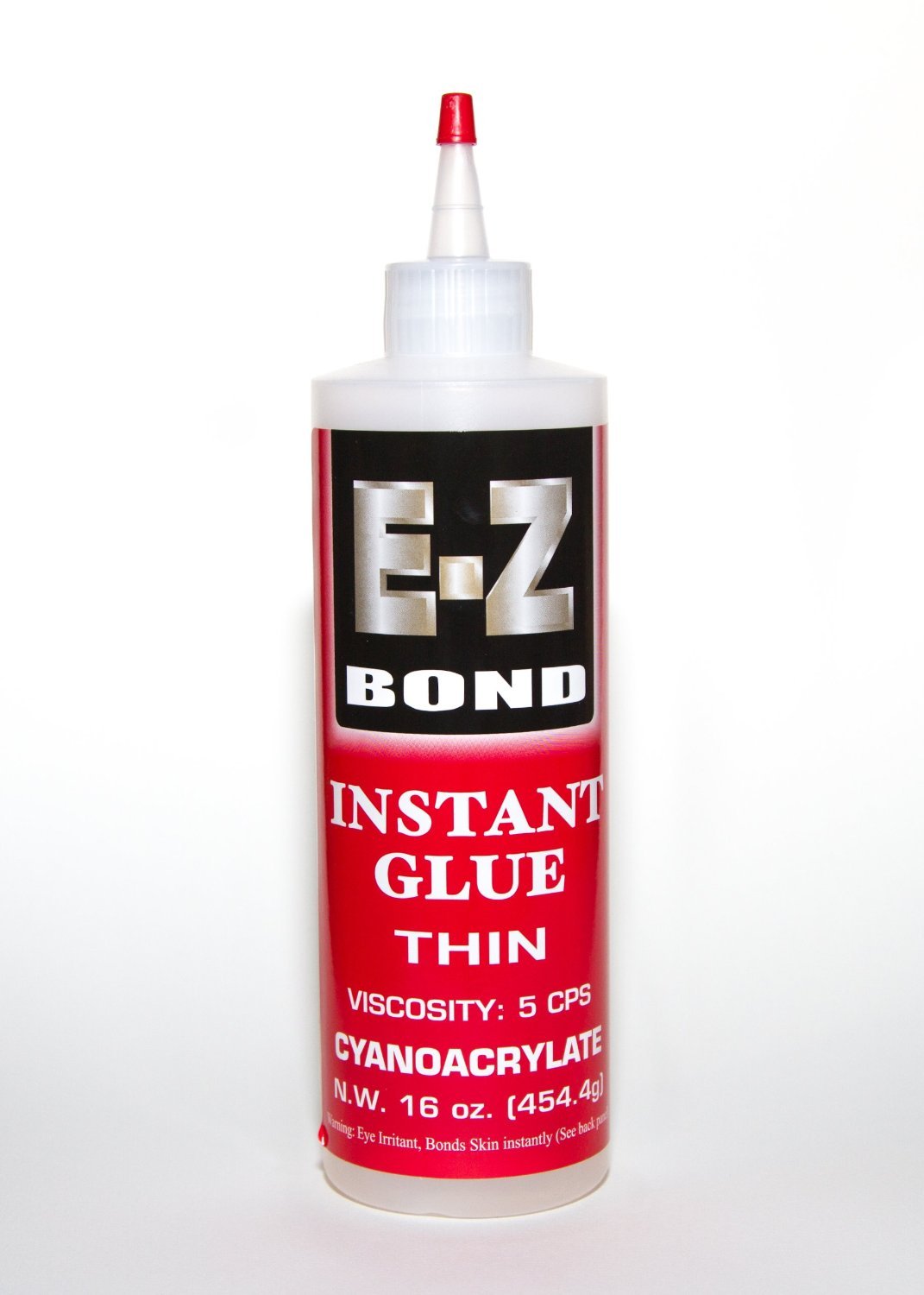EZ Bond Cyanocrylate Super Glue - 16 OZ - 05 CPS - Strongest bond on Market