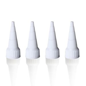 1st choice snip tip applicator tips cap for e6000 craft glue 3.7 ounce adhesive tubes (4 pc)