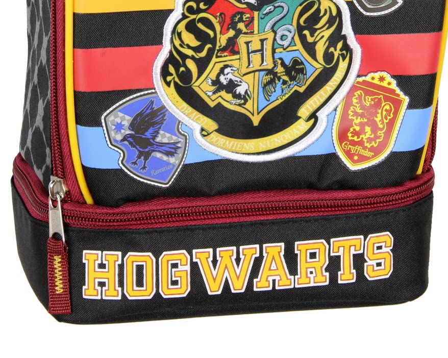 AI ACCESSORY INNOVATIONS Harry Potter Lunch Box Kit Dual Compartment Insulated Hogwarts Crest