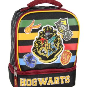 AI ACCESSORY INNOVATIONS Harry Potter Lunch Box Kit Dual Compartment Insulated Hogwarts Crest