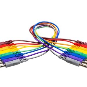 Hosa CPP-845 1/4" TS to Same Unbalanced Patch Cables, 1.5 Feet