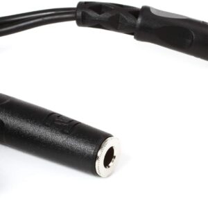 Hosa YPP-111 1/4" TS to Dual 1/4" TSF Y Cable