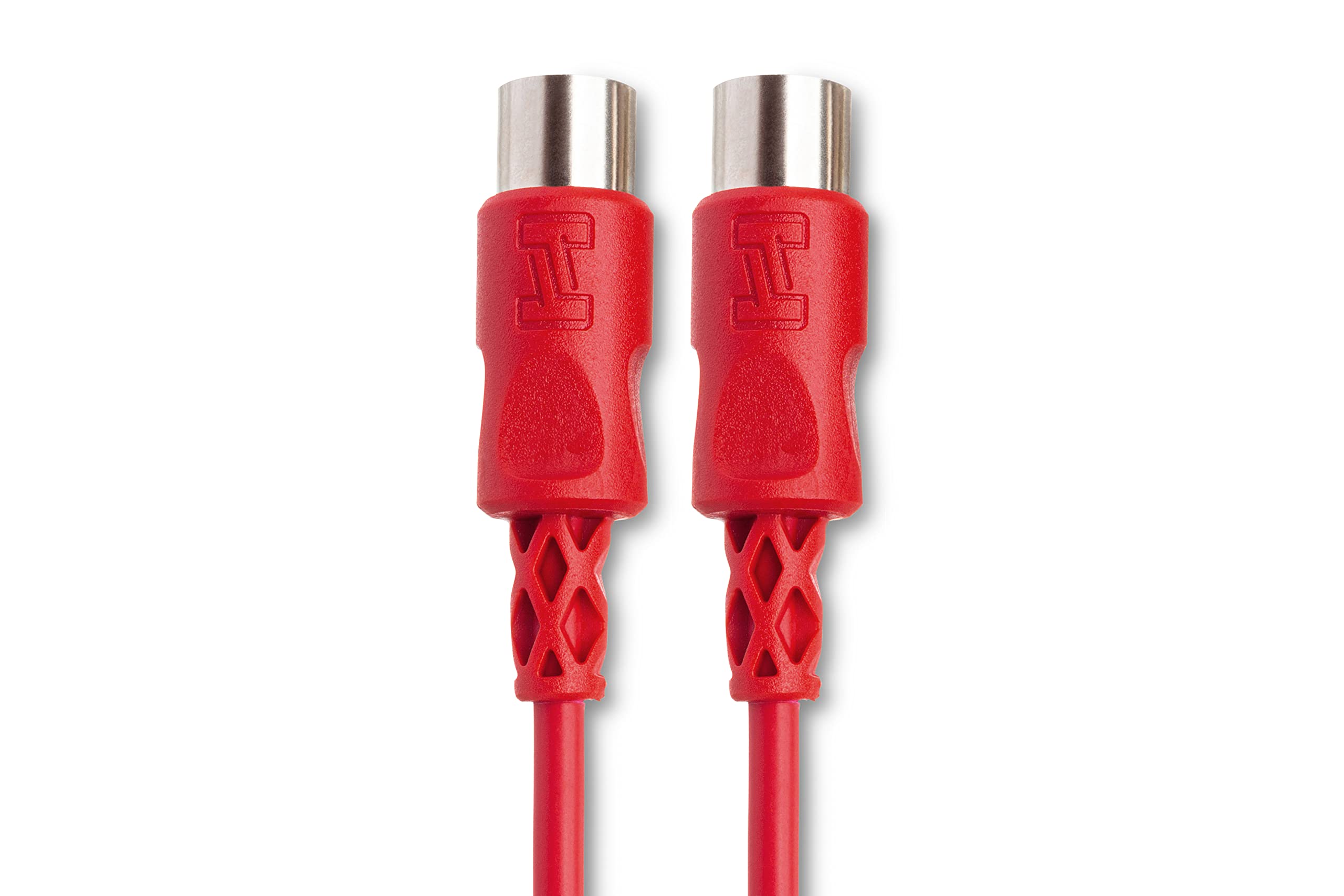 Hosa MID-305RD MIDI Cable, 5-pin DIN to Same, 5 ft