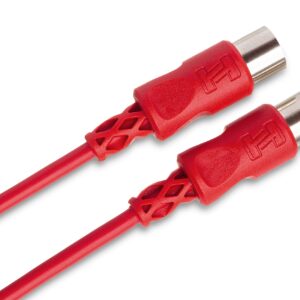 Hosa MID-305RD MIDI Cable, 5-pin DIN to Same, 5 ft