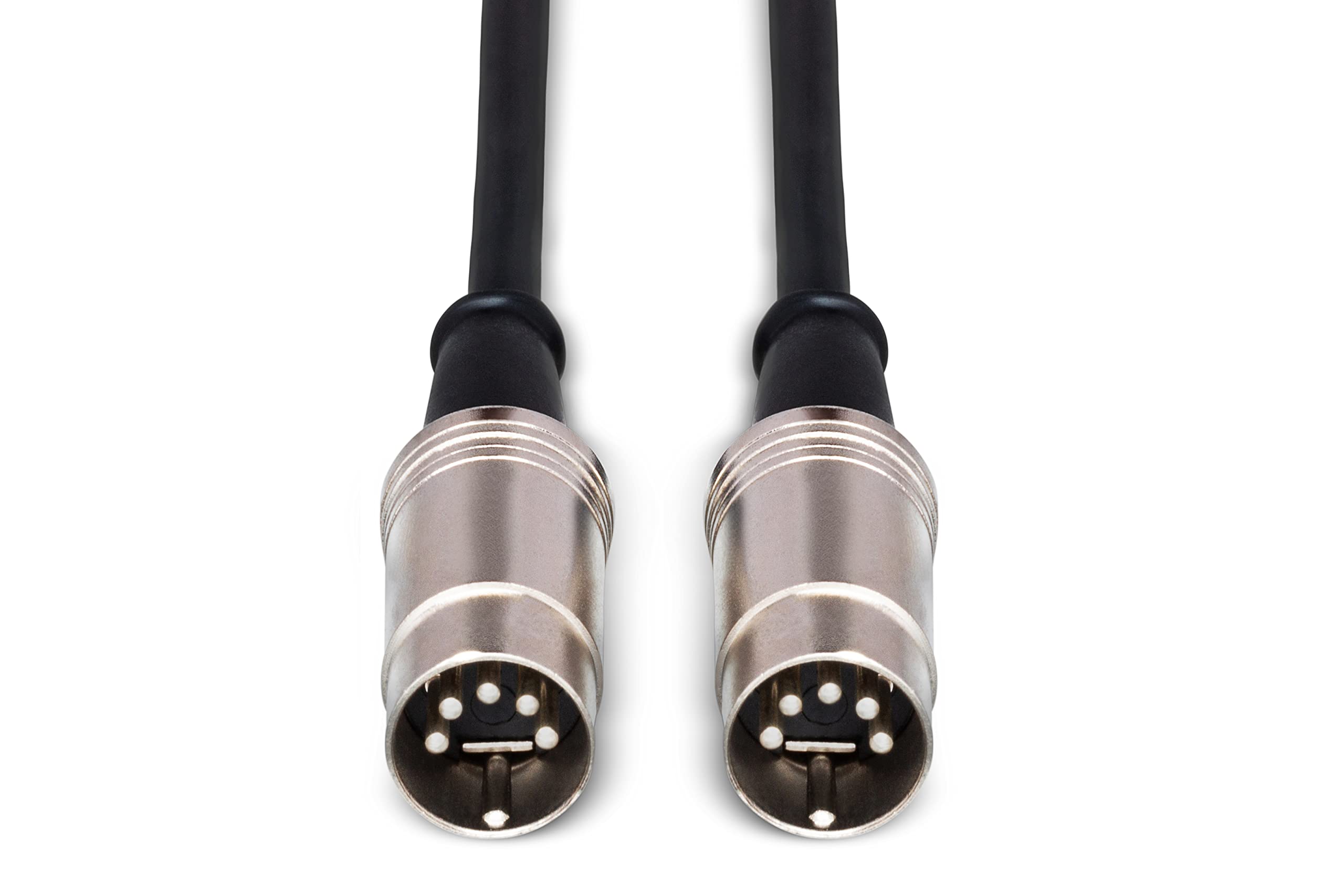 Hosa MID-503 Serviceable 5-Pin DIN to Serviceable 5-Pin DIN Pro MIDI Cable, 3 Feet