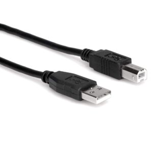 Hosa USB-203AB High Speed USB Cable, Type A to Type B, 3 ft