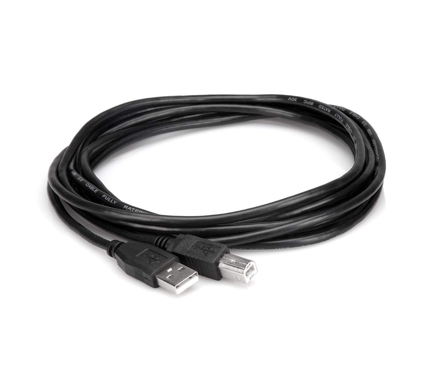 Hosa USB-203AB High Speed USB Cable, Type A to Type B, 3 ft