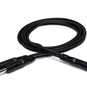 Hosa CYS-103 Y Cable, 1/4 in TRS to Dual 1/4 in TRS, 3 ft