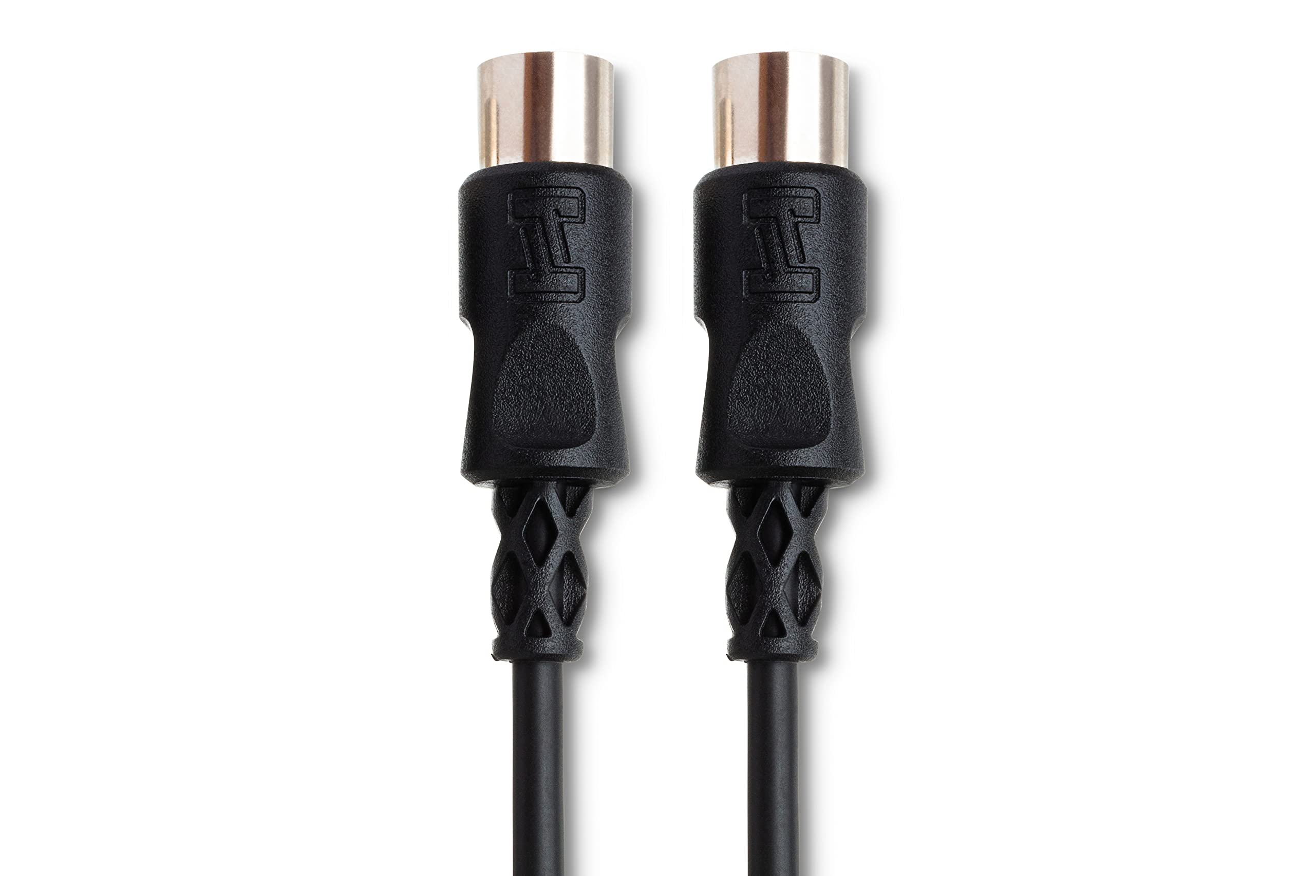 Hosa MID-303BK 5-Pin DIN to 5-Pin DIN MIDI Cable, 3 Feet