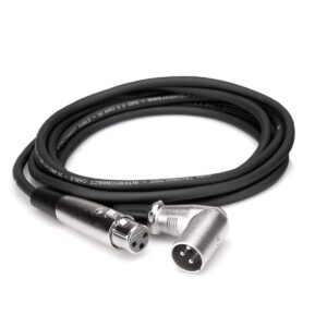 Hosa XRR-101.5 Cable XLR3F - XLR3M RA 1.5 Feet