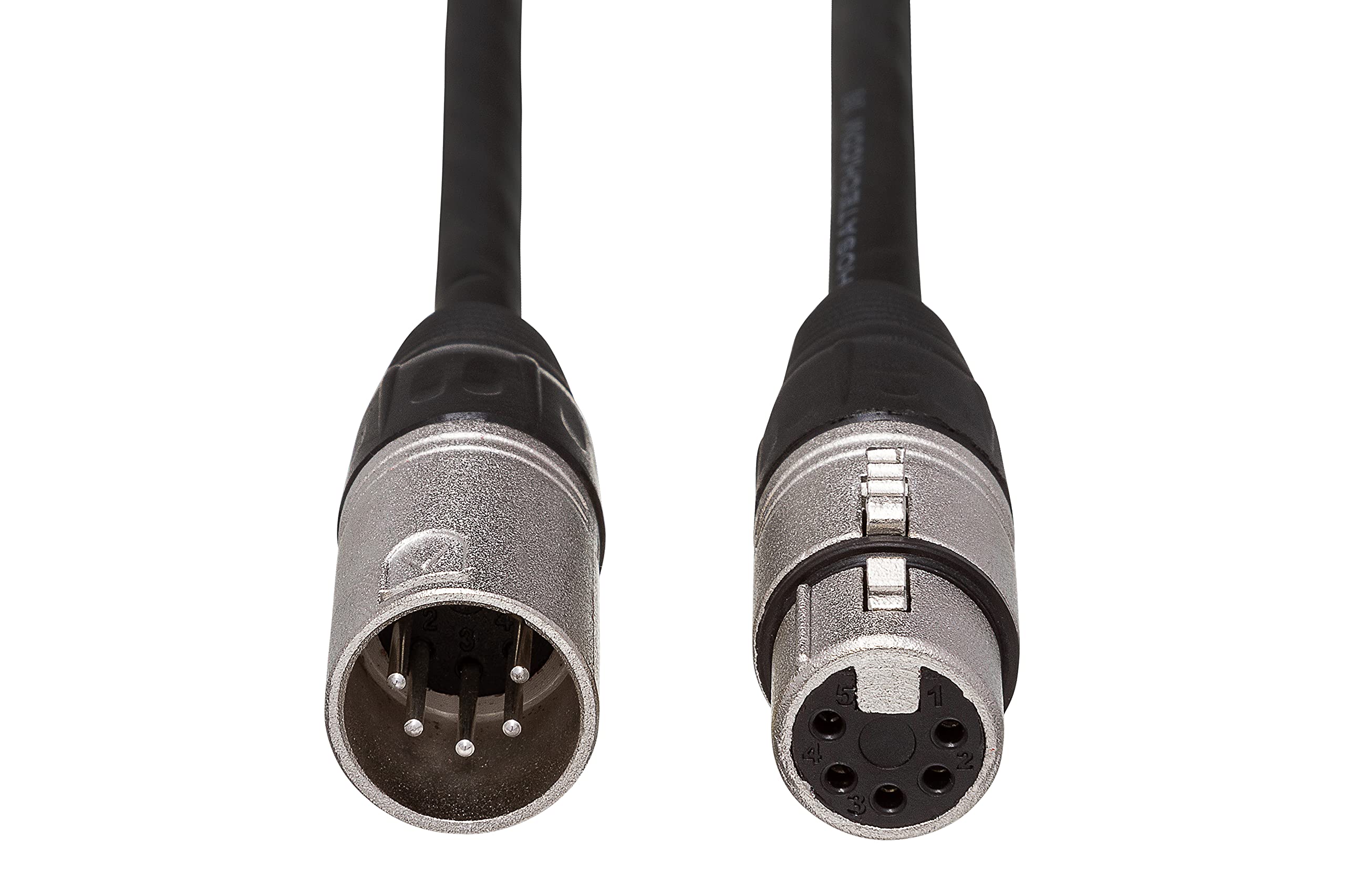 HOSA DMX512 5Pin DMX Cables - (50 Feet) (Black)