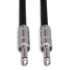 Hosa SKJ Speaker Cables 1/4 Inch TS - (30 Feet) (Black)