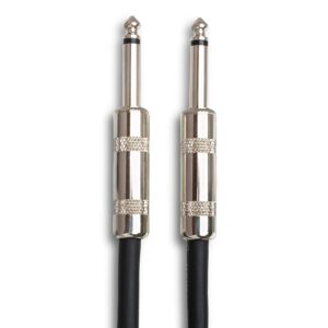 Hosa SKJ Speaker Cables 1/4 Inch TS - (30 Feet) (Black)