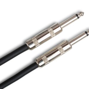 Hosa SKJ Speaker Cables 1/4 Inch TS - (30 Feet) (Black)