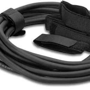 Hosa Locking Fabric Cable Wrap W/Slot, 5 Pcs, 12" Long