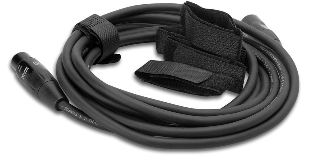 Hosa Locking Fabric Cable Wrap W/Slot, 5 Pcs, 12" Long