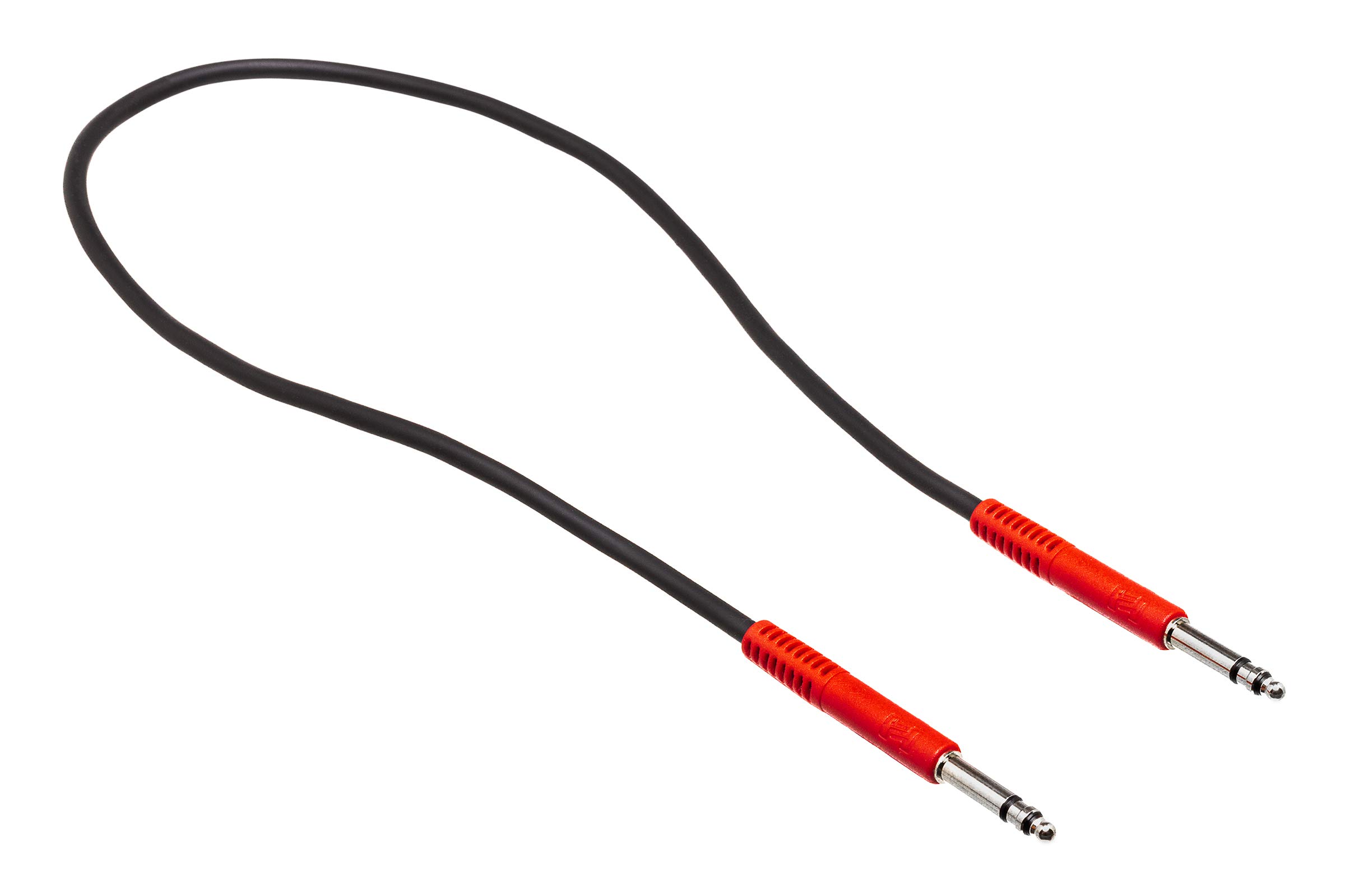 Hosa TTS-845 Balanced Patch Cables, TT TRS to Same, 1.5 ft