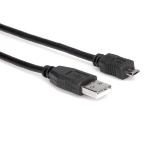 HOSA High Speed USB Cable Type A to Micro-B 6 ft