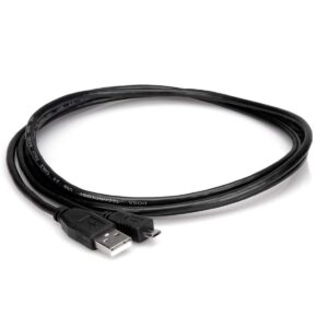 HOSA High Speed USB Cable Type A to Micro-B 6 ft