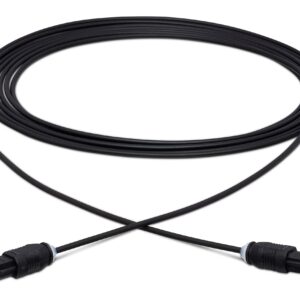 Hosa OPT-103 Toslink to Toslink Fiber Optic Cable, 3 Feet