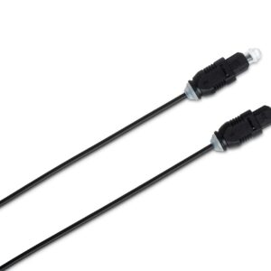 Hosa OPT-103 Toslink to Toslink Fiber Optic Cable, 3 Feet