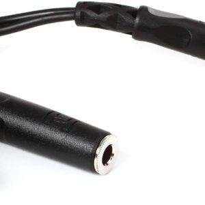 Hosa YPP-111 1/4" TS to Dual 1/4" TSF Y Cable (Pack of 2)