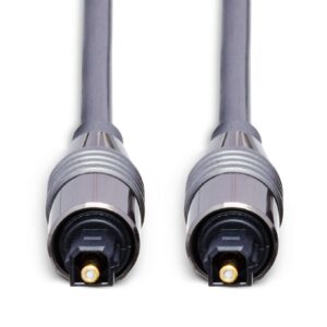 Hosa OPM-303 Toslink to Toslink Pro Fiber Optic Cable, 3 Feet