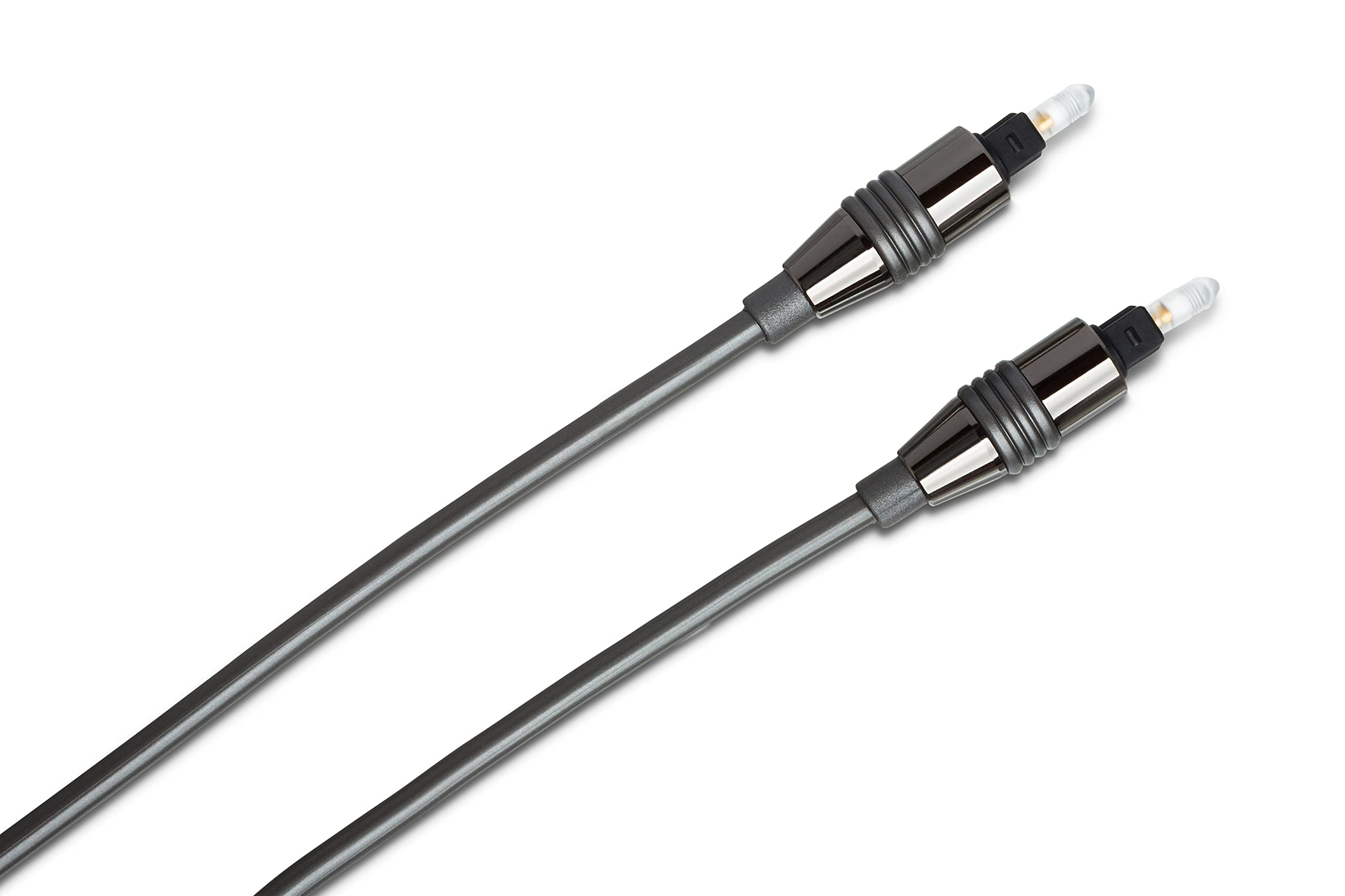 Hosa OPM-303 Toslink to Toslink Pro Fiber Optic Cable, 3 Feet