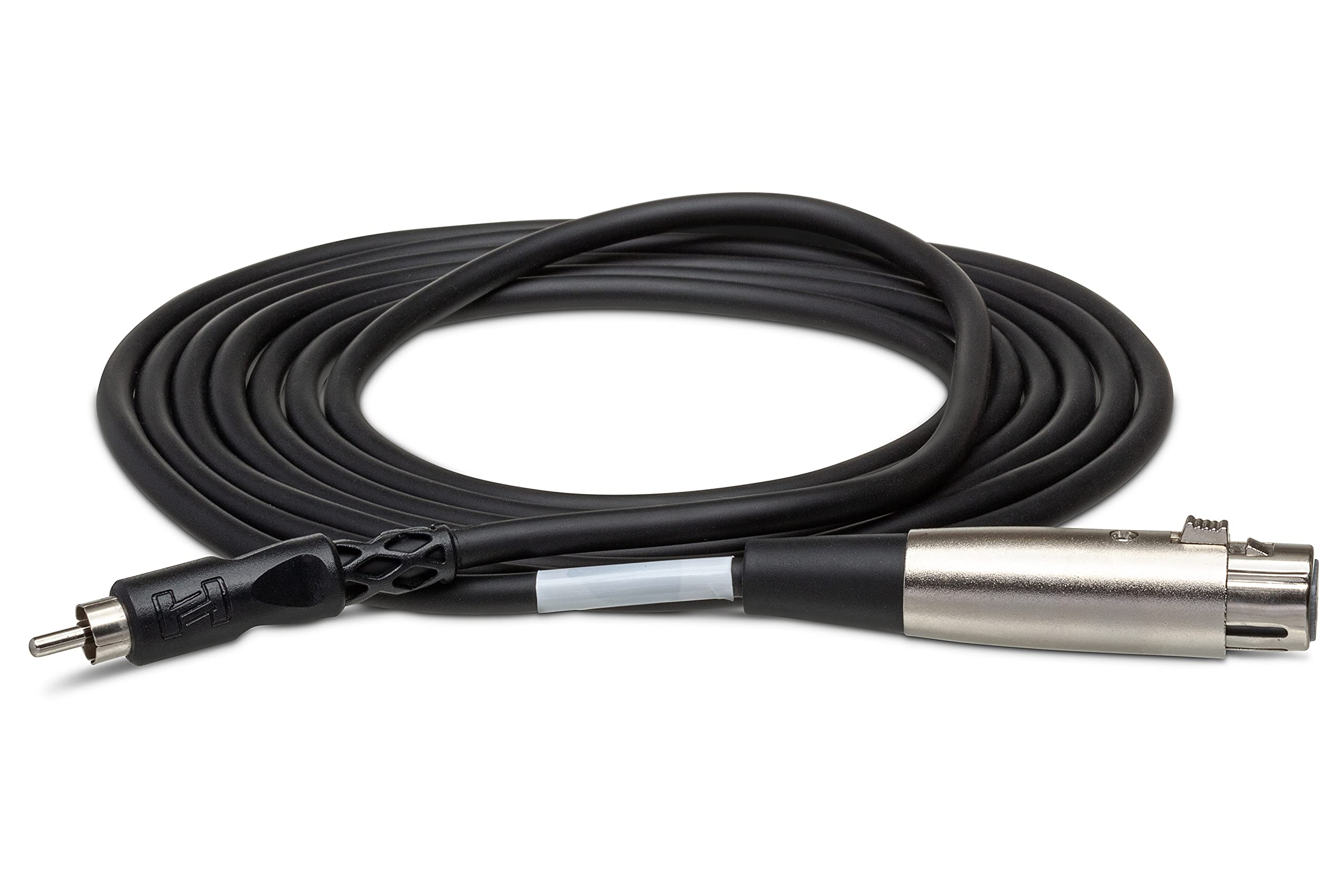 Hosa XRF-105 XLR3F to RCA Unbalanced Interconnect Cable, 5 Feet