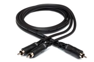 hosa cya-103 y cable, rca to dual rca, 3 ft