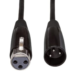 Hosa MBL-105 XLR3F to XLR3M Economy Microphone Cable, 5 Feet