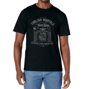 The Haunted Mansion Tomb Sweet Tomb Welcome Mortals Poster T-Shirt