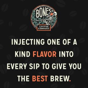 Bones Coffee Company Haunted Mansion Brownie From Beyond Coffee Pods Caramel Brownie Flavor Single-Serve Keurig Coffee Pods 1.0 & 2.0 Keurig Coffee Machine Compatible, Low Acid Medium Roast (12 ct)