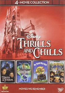 disney 4-movie collection: thrills and chills (haunted mansion, tower of terror, mr. toad's wild ride, country bears)